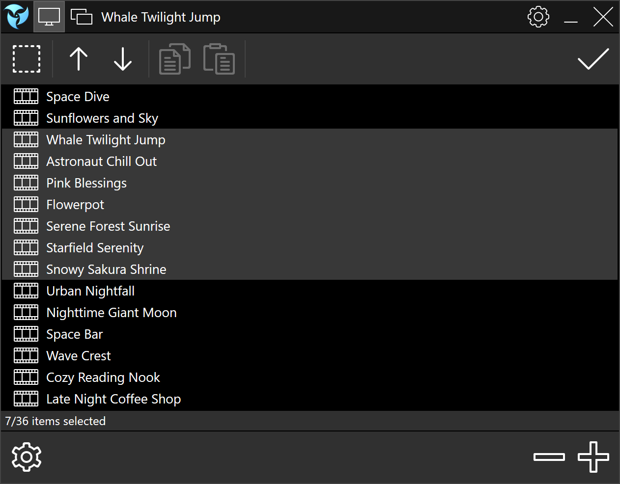 Playlist Editor